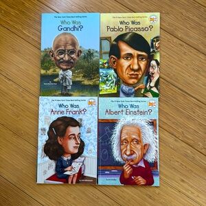 Who was… book bundle of 4 historical people!